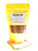 Load image into Gallery viewer, Loveyenergy &amp; Blessings - PASSION RED Handcrafted Loose Herb Tea
