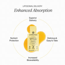 Load image into Gallery viewer, Cymbiotika - Liposomal Vitamin D3 + K2 + CoQ10 [new 2025]
