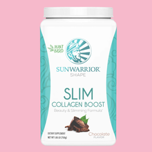 Load image into Gallery viewer, Sunwarrior - Chocolate SLIM Collagen Drink Powder - Soy-Free, Gluten-Free
