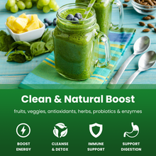 Load image into Gallery viewer, NutraChamps - Super Greens Powder Premium Antioxidant Superfood
