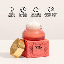 Load image into Gallery viewer, Poppy &amp; Pout - Lip Scrub, Pomegranate Peach
