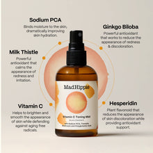 Load image into Gallery viewer, Mad Hippie - Vitamin C Toning Mist - Facial Mist Hydrating Spray
