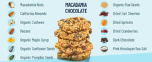 Load image into Gallery viewer, YES Bar® - Low Sugar Snack Bars - Macadamia Cherry Chocolate - Premium Real Food Snack Bar
