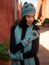 Load image into Gallery viewer, WUAMAN - Alpaca - Eva Alpaca Hand Warmers | Hand Embroidered | Reversible: Purple
