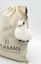 Load image into Gallery viewer, WUAMAN - Alpaca - Mini Alpaca Charm | Bag Accessory | Keys Accessory: Beige
