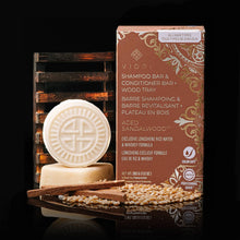 Load image into Gallery viewer, Viori Beauty - Men's Shampoo + Conditioner Bundle with Holder Starter Kit : Aged Sandalwood
