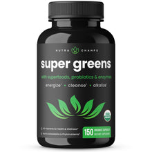 Load image into Gallery viewer, NutraChamps - Super Greens Capsules
