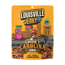 Load image into Gallery viewer, Louisville Foods - Vegan &amp; Plant Based Smoky Carolina BBQ Jerky 3 oz: Single Bag
