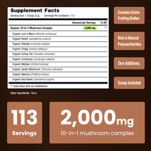 Load image into Gallery viewer, NutraChamps - Mushroom Complex Powder
