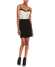 Load image into Gallery viewer, Rachel Roy Women&#39;s Snake Mixed-Media Printed Sheath Dress, Black, 12
