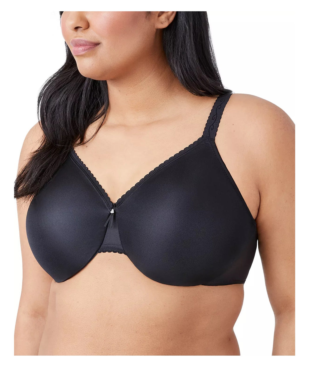Wacoal Women's Full Figure Simple Shaping Minimizer Bra, Black, 44DDD