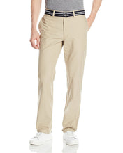Load image into Gallery viewer, Haggar Men's Heritage Straight-Fit Poplin Pants, Khaki, 31W/30L

