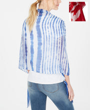 Load image into Gallery viewer, Lauren Ralph Lauren Women`s Corina Oblong Soft Scarf Wrap, Geranium
