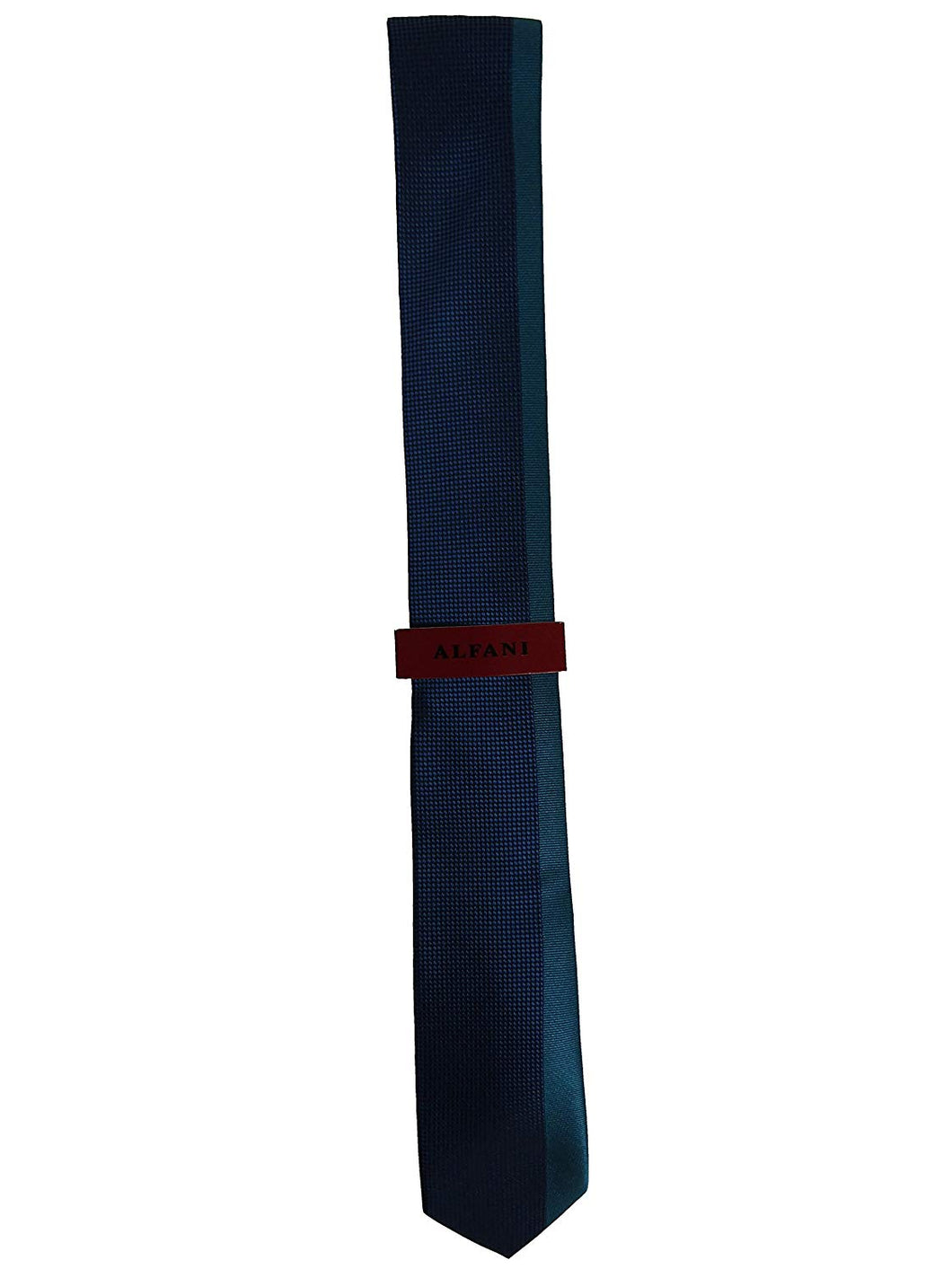 Alfani Men's Chelsea Panel Basic Tie, Teal, One Size