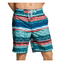 Load image into Gallery viewer, Speedo Men's Border Line Performance 20" E-Boardshorts,Faded Rose, XXL
