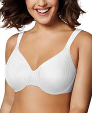Load image into Gallery viewer, Playtex Women&#39;s Full-Figure Underwire Bra, White Stripe, 36D
