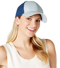 Load image into Gallery viewer, Collection XIIX Women's  Denim Baseball Cap, Blue, One size
