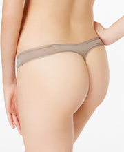 Load image into Gallery viewer, DKNY Women&#39;s Low Rise Thong ( Sandalwood, S)
