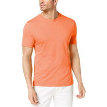Load image into Gallery viewer, Club Room Men's Performance Crew Neck Cotton T-Shirt, Exotic Orange, M
