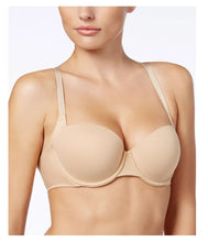 Load image into Gallery viewer, Calvin Klein Women&#39;s Invisible-Seam Balconette Bra QF1833, Cream, 40C
