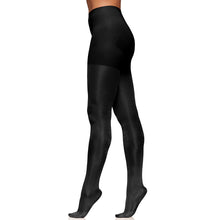 Load image into Gallery viewer, Berkshire Women&#39;s Cooling Control Top Shine On Tights, Black, S
