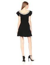 Load image into Gallery viewer, Rachel Zoe Women&#39;s Fifi Beaded Fit &amp; Flare Cocktail Dressy, Black, 6
