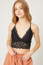 Load image into Gallery viewer, Belloago Wishlist Women&#39;s Doily Crochet Lace Bralette
