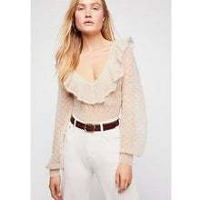 Load image into Gallery viewer, Free People Women's Macaroon Super Soft Lightweight Sweater, Ivory, M
