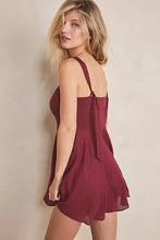 Load image into Gallery viewer, Free People Women&#39;s Not A Chance Corset Mini Slip Dress, Garnet, S
