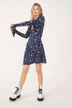 Load image into Gallery viewer, Free People Women&#39;s Good Days Mini Dress, Navy, S
