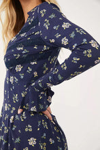 Load image into Gallery viewer, Free People Women&#39;s Good Days Mini Dress, Navy, S
