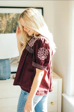 Load image into Gallery viewer, Free People Women's Dreaming About You Top, Purple, XS
