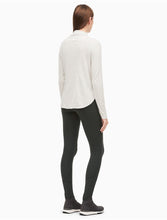 Load image into Gallery viewer, Calvin Klein Performance Women&#39;s Mock-Neck Long Sleeve Top, Grey, M

