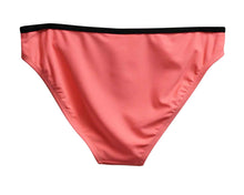 Load image into Gallery viewer, California Waves Juniors&#39; Sea Shore Bikini Bottoms, Peach, M
