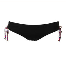 Load image into Gallery viewer, Anne Cole Signature Stevie Stripe Side Tie Bikini Bottom, Multi, L
