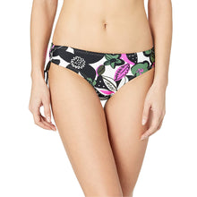 Load image into Gallery viewer, Anne Cole Women&#39;s Side Tie Adjustable Bikini Bottom, Green Floral, XS
