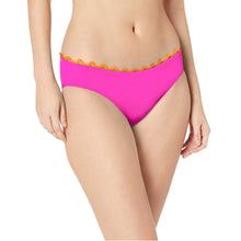 Load image into Gallery viewer, Anne Cole Women&#39;s Block Party Ric Rack Hipster Bikini Bottoms, Pink, S
