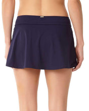 Load image into Gallery viewer, Anne Cole Women&#39;s Swimsuit Live in Color Swim Skirt, Navy, XS
