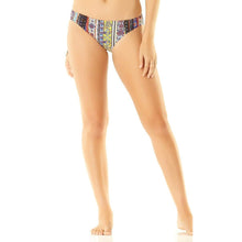 Load image into Gallery viewer, Anne Cole Studio Women&#39;s Tile Tease Lace-Trim Bikini Bottom, Multi, S
