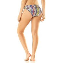Load image into Gallery viewer, Anne Cole Studio Women&#39;s Tile Tease Lace-Trim Bikini Bottom, Multi, S
