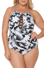 Load image into Gallery viewer, Bleu by Rod Beattie Plus Women&#39;s High-Neck One-Piece Swimsuit, 22W
