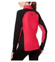 Load image into Gallery viewer, THE NORTH FACE Women&#39;s Train N Logo Full Zip Sweatshirt, Red/Black, XS
