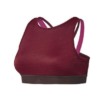 Load image into Gallery viewer, Adidas Women&#39;s High-Neck Sports Bra, Noble Maroon/Night Red, XS
