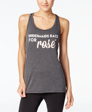 Load image into Gallery viewer, Ideology Women&#39;s Bridesmaid Printed Bridal Tank Top, Gray, S
