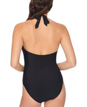 Load image into Gallery viewer, Vera Bradley Women's Dots Ruby Reversible One-Piece Swimsuit, Black, M
