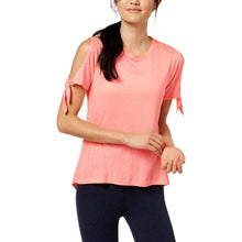 Load image into Gallery viewer, Calvin Klein Performance Women&#39;s Cold-Shoulder Vented-Back T-Shirt, XL
