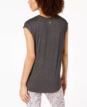 Load image into Gallery viewer, Gaiam Women&#39;s Take Me Om Graphic Yoga T-Shirt, Charcoal Heather, S
