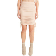 Load image into Gallery viewer, BB Dakota by Steve Madden Women&#39;s Ribbed Cinched Pencil Skirt, Beige, S
