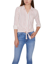 Load image into Gallery viewer, Sanctuary Women's Hayley Stripe Tie Front Shirt, Simply Stripe, S
