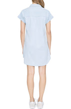Load image into Gallery viewer, Sanctuary Women&#39;s Sunset  Cotton Tencel Shirtdress, Blue, Large
